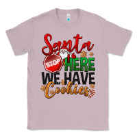 Lilac Santa here we have cookies Classic Tee - NancyCooperArtShop