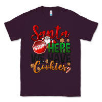 Plum Santa here we have cookies Classic Tee - NancyCooperArtShop