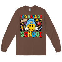 Chestnut 100 days of school Long Sleeve Tee - Artiststas