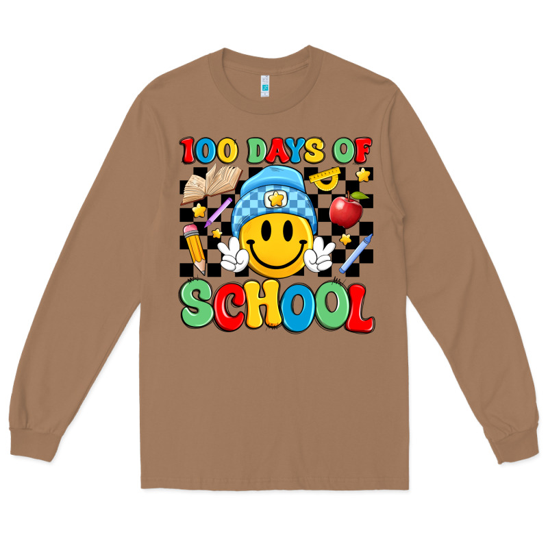 100 Days Of School Long Sleeve Tee by Artiststas | Teevron