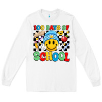 White 100 days of school Long Sleeve Tee - Artiststas