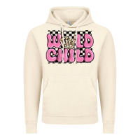 Vintage Artic wild child pink skeleton Vintage Hoodie - MaliasSmallBusiness