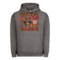 Pigment Tornado Chcolate is my Valentine Urban Hoodie - CowhideDigitalArt