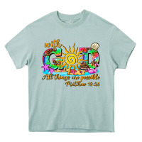 Arona with god all things are possible summer Heavy Core Tee - AdoDesignShop
