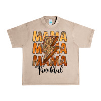 French Oak Thankful Mama Urban Heavy Tee - MaliasSmallBusiness