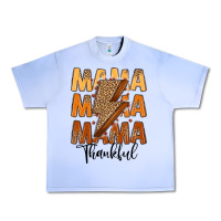 Grape Ice Thankful Mama Urban Heavy Tee - MaliasSmallBusiness