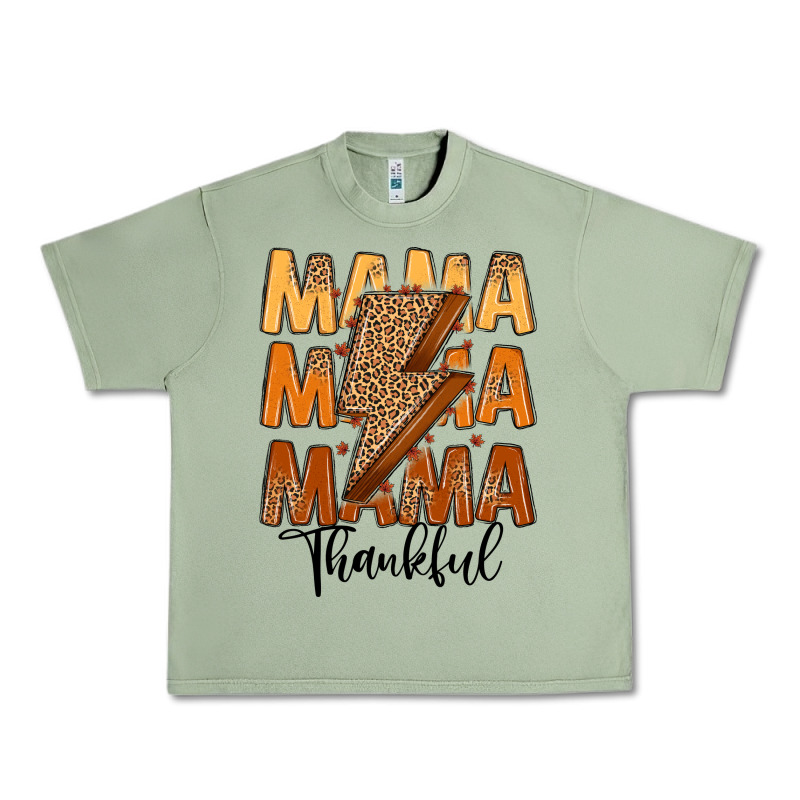 Thankful Mama Urban Heavy Tee by MaliasSmallBusiness | Teevron