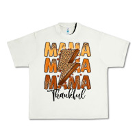 Pistachio Thankful Mama Urban Heavy Tee - MaliasSmallBusiness