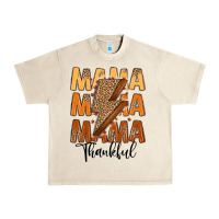 Sandshell Thankful Mama Urban Heavy Tee - MaliasSmallBusiness