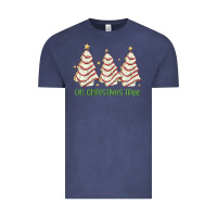 Oh Christmas Tree Cake Vintage Tee | Teevron