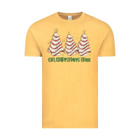 Vintage Mustard oh christmas tree cake Vintage Tee - MaliasSmallBusiness