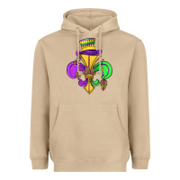 Fleur De Lis Heavyweight Hoodie | Teevron