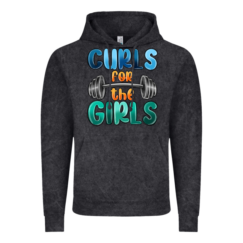 Curls For The Girls Vintage Hoodie by MaliasSmallBusiness | Teevron