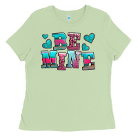 Matcha be mine western valentine's day no background Ladies Tee - AdoDesignShop