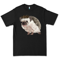 Black Hedgehog Illustrations Premium Tee - LillyAllenDesigns