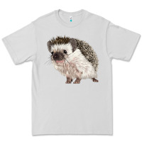 Dove Grey Hedgehog Illustrations Premium Tee - LillyAllenDesigns