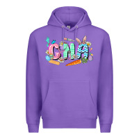 Purple Easter CNA  Easter Day Premium Hoodie - CowGirlArtShop