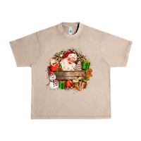 French Oak Santa Urban Heavy Tee - MaliasSmallBusiness