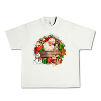 Pistachio Santa Urban Heavy Tee - MaliasSmallBusiness