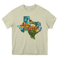 Mossy western texas map Heavy Core Tee - AdoDesignShop