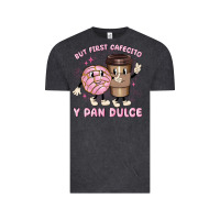 Vintage Black but first cafecito y pan dulce Vintage Tee - MaliasSmallBusiness