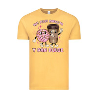 Vintage Mustard but first cafecito y pan dulce Vintage Tee - MaliasSmallBusiness