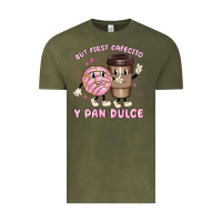 Vintage Olive but first cafecito y pan dulce Vintage Tee - MaliasSmallBusiness