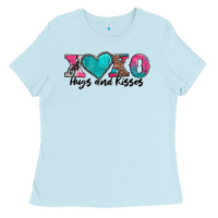 Xoxo Hugs And Kisses Valentines Day Ladies Tee | Teevron