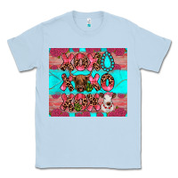 Dusty Blue xoxo calf heifer Classic Tee - JahusDesignShop