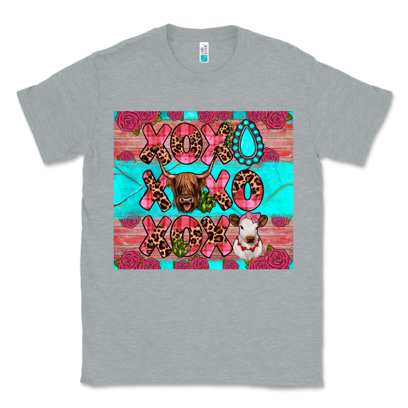 Xoxo Calf Heifer Classic Tee by JahusDesignShop | Teevron
