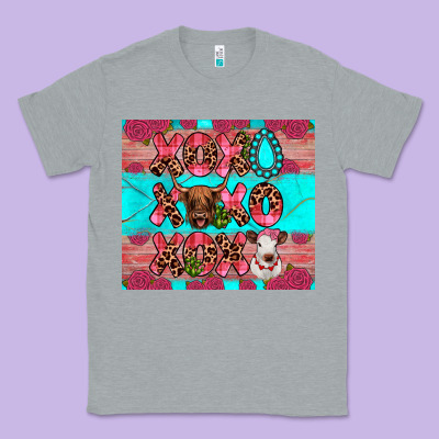 Xoxo Calf Heifer Classic Tee Designed By Jahusdesignshop