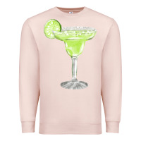 Pale Pink martini fa element Premium Sweatshirt - FaDigitalArtStudio