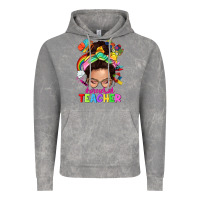 Cloud Rock preschool teacher Vintage Hoodie - NancyCooperArtShop
