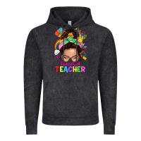 Vintage Black preschool teacher Vintage Hoodie - NancyCooperArtShop