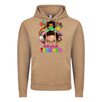 Vintage Coffee preschool teacher Vintage Hoodie - NancyCooperArtShop