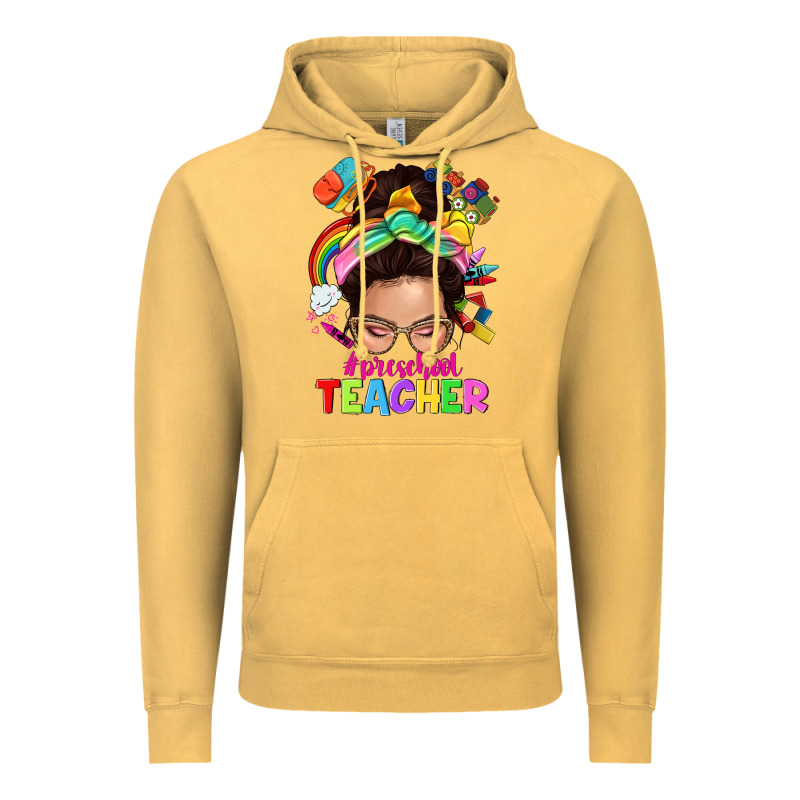 Preschool Teacher Vintage Hoodie by NancyCooperArtShop | Teevron