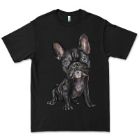 Black french bulldog Premium Tee - BarkalooDesign