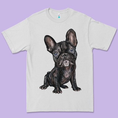 French Bulldog Premium Tee Designed By Barkaloodesign