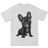 Dove Grey french bulldog Premium Tee - BarkalooDesign