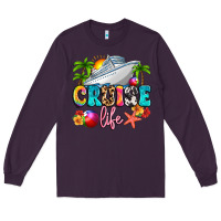 Plum cruise life Long Sleeve Tee - Artiststas