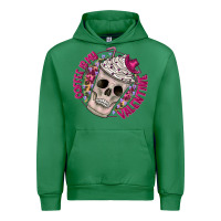 Emerald Coffee is my Valentine Urban Hoodie - CowhideDigitalArt