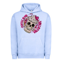 Pigment Grape Ice Coffee is my Valentine Urban Hoodie - CowhideDigitalArt