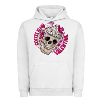 Pigment Lunar Rock Coffee is my Valentine Urban Hoodie - CowhideDigitalArt