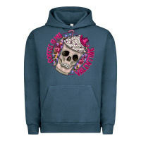 Pigment Midnight Navy Coffee is my Valentine Urban Hoodie - CowhideDigitalArt