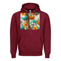 Burgundy christian free john 8 36 Zipper Hoodie - TumblerDesignByShophia