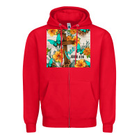 Red christian free john 8 36 Zipper Hoodie - TumblerDesignByShophia