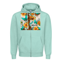 Seafoam christian free john 8 36 Zipper Hoodie - TumblerDesignByShophia