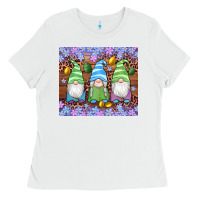 White easter gnome egg tumbler Ladies Tee - Artiststas