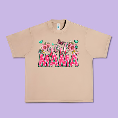 Girl Mama Urban Heavy Tee Designed By Jahusdesignshop