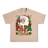 Burro Papa Claus Christmas Urban Heavy Tee - NancyCooperArtShop